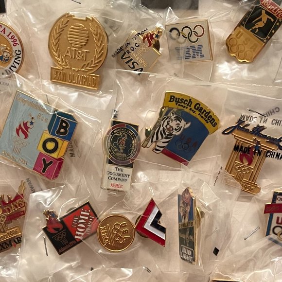 1996 Olympic Pin Lot Collection Set of 118 ~ all different ~ FREE SHIPPING - Picture 5 of 11